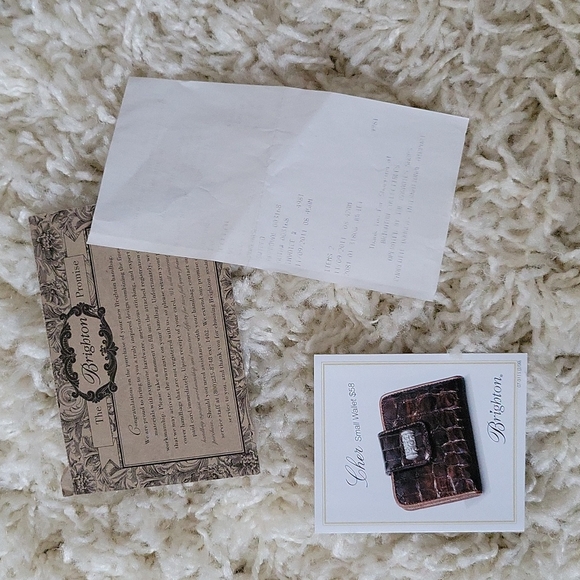 Brighton Black Patent Embossed Croc Sonny Shoulder Bag with Organizer - Picture 3 of 13